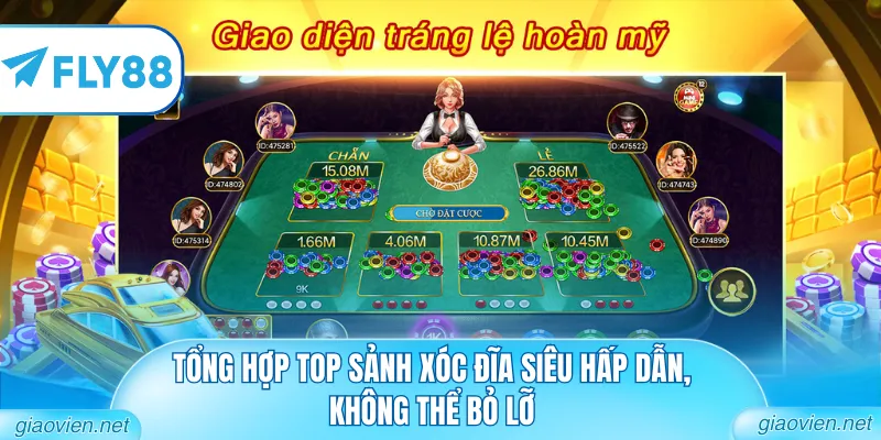 Cách Chơi Xóc Đĩa Online Luôn Thắng Nhờ Thuật Toán Mới 2026 3 Tổng hợp top sảnh Xóc Đĩa siêu hấp dẫn, không thể bỏ lỡ